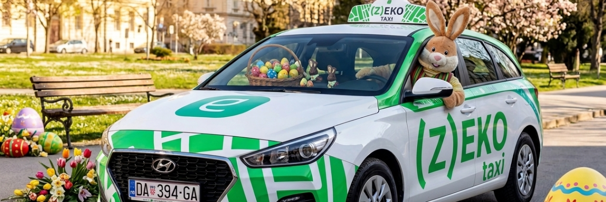 (Z)EKO TAXI – USKRSNA RADOST NA KOTAČIMA UZ MANNER I NESTLÉ! 🐰🚖